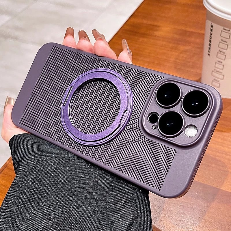 360° Magnetic Kickstand iPhone Case