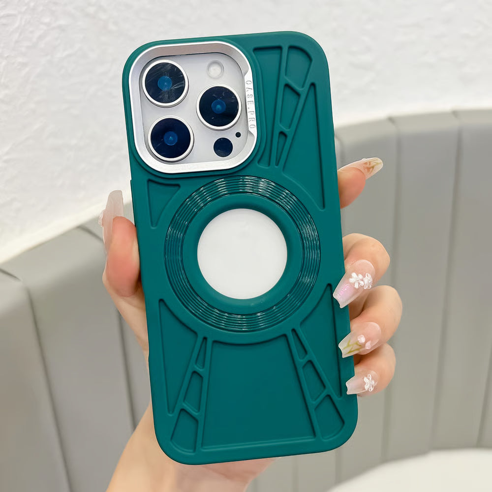 π² Sleek Magnetic Matte Case | Wireless Charging Ready | For iPhone
