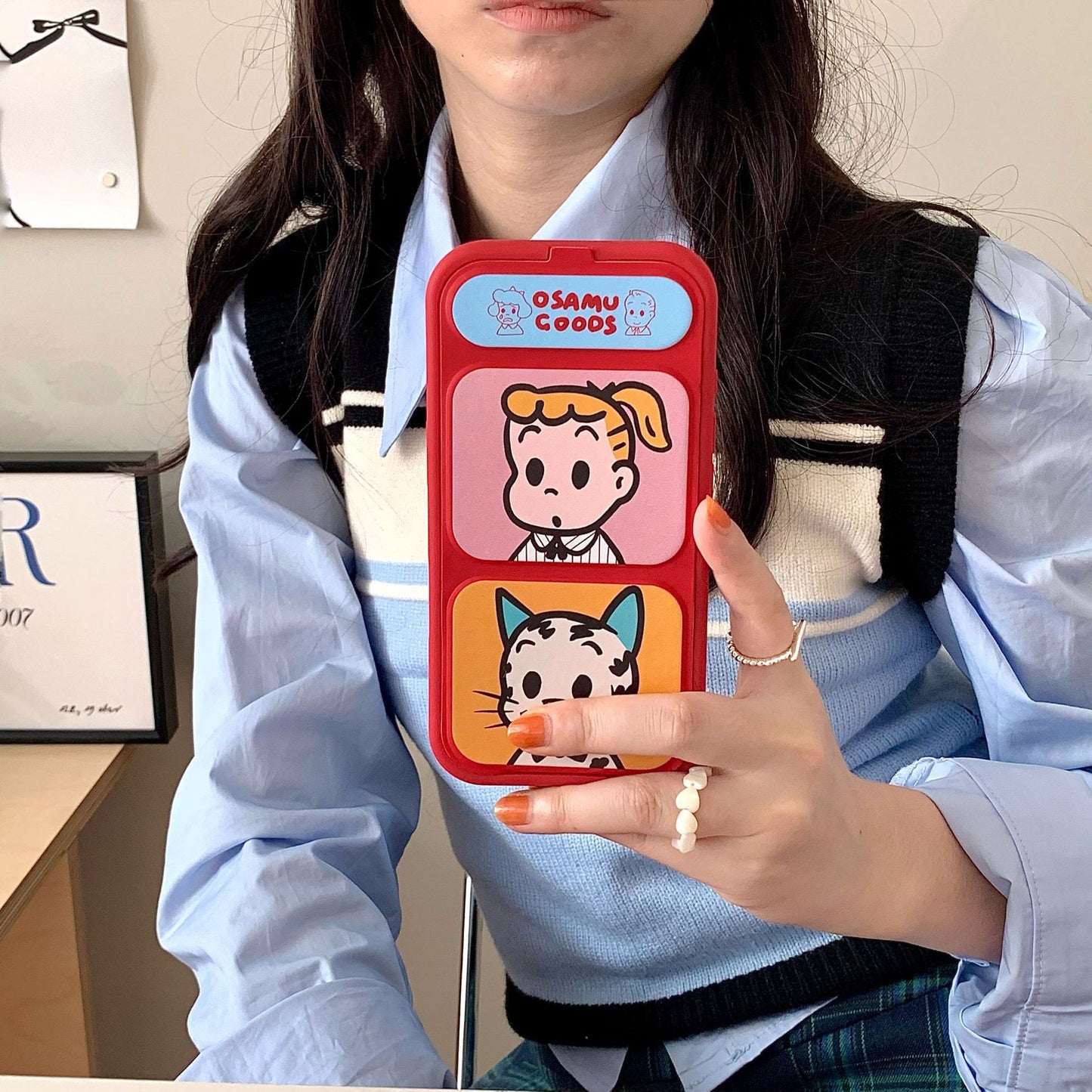 Fun And Cute Stand Flip Folding Case For iPhone