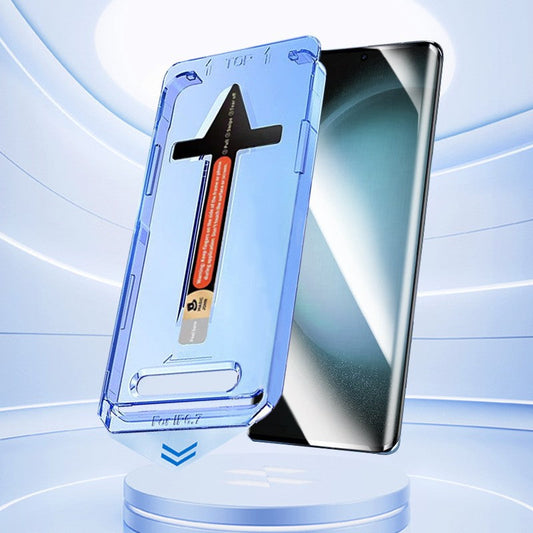🎁4K HD/Anti-Peeping Tempered Glass Screen Protector with Auto Dust-elimination Installation