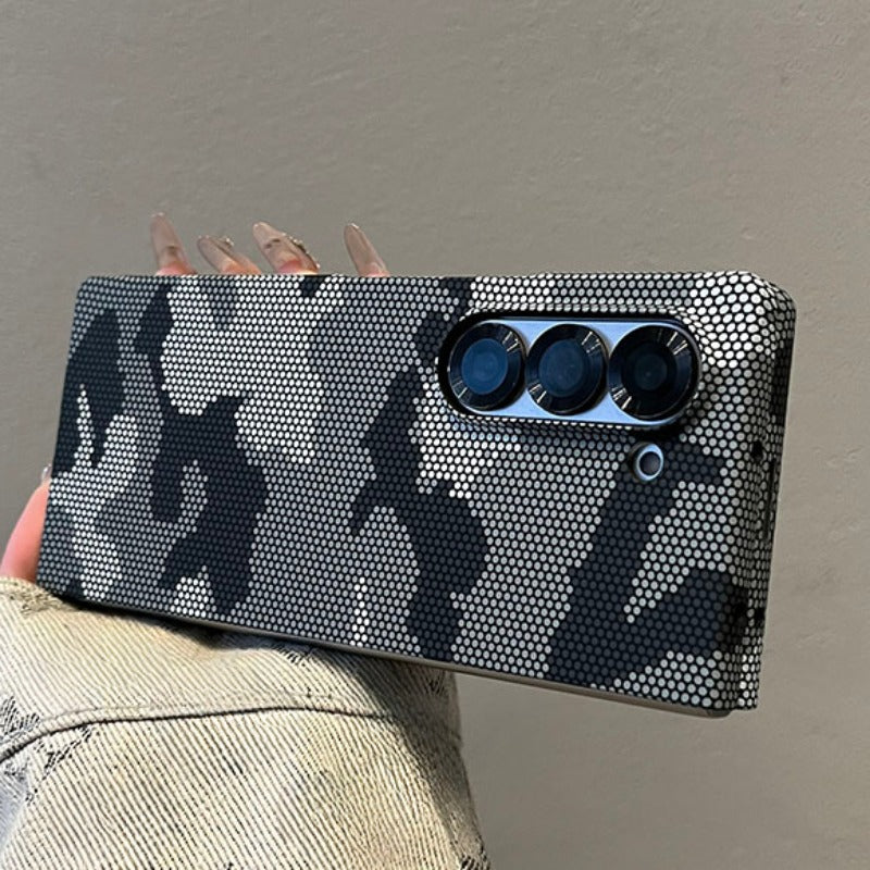 Ultra-thin Camouflage Mobile Phone Case For Samsung Z Fold 7 6 5 4 3 2