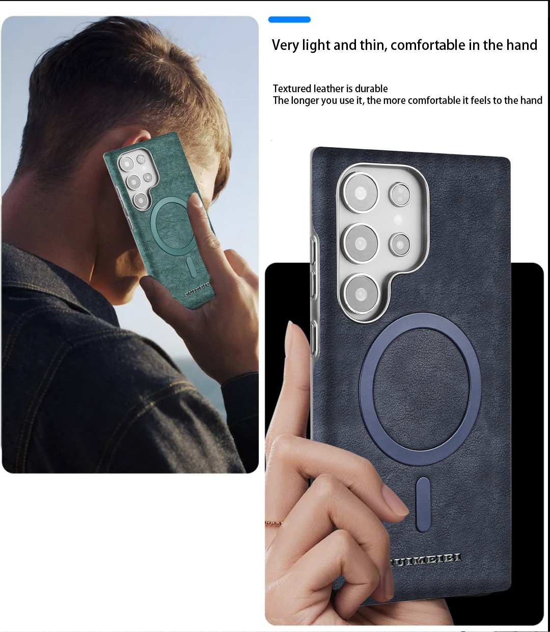 SentimentvalueTM Magnetic Cell Phone Case High-grade Business Leather Case