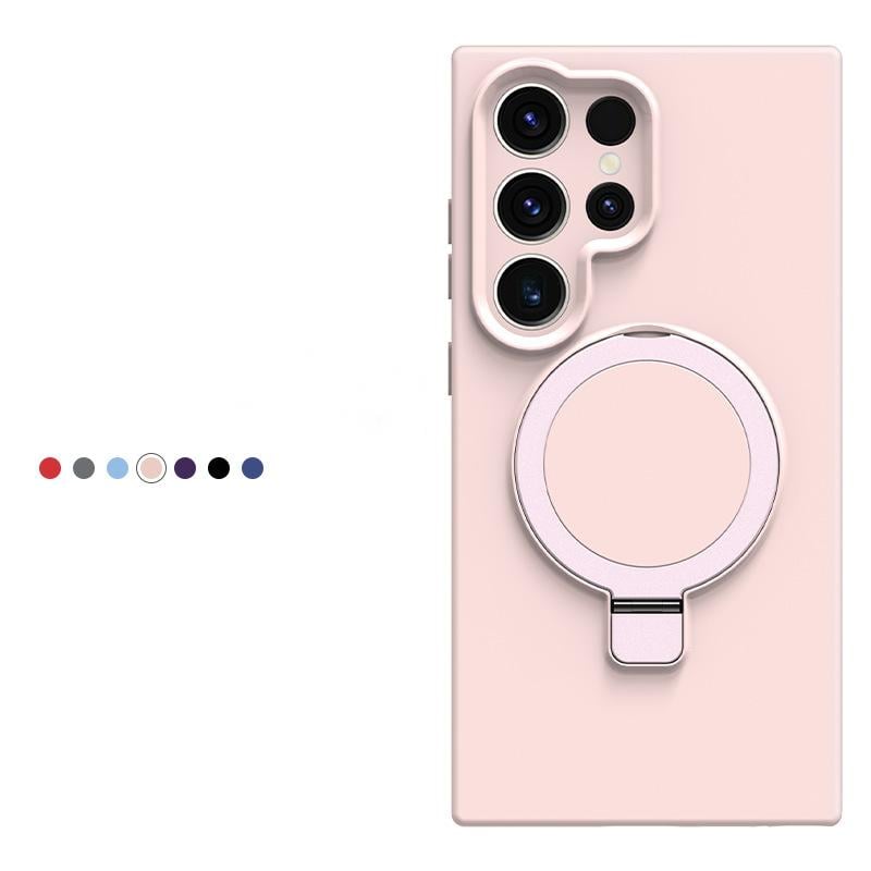Samsung Magsafe Series | Liquid Silicone Foldable Stand Phone Case