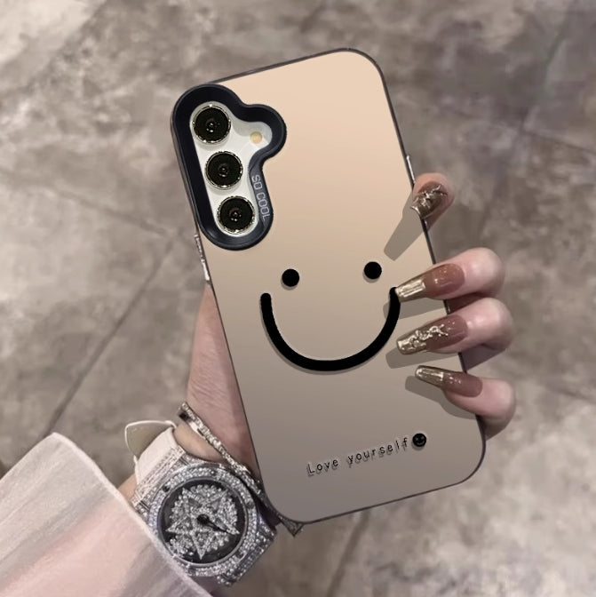 Smile Cheek Frosted Phone Case For Samsung