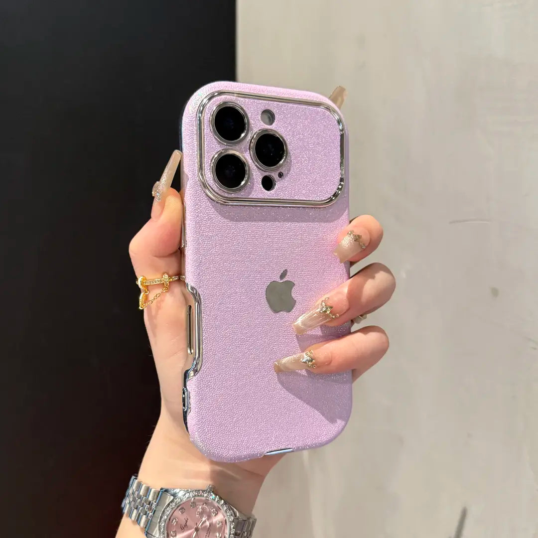 Large – window glitter case for iPhone