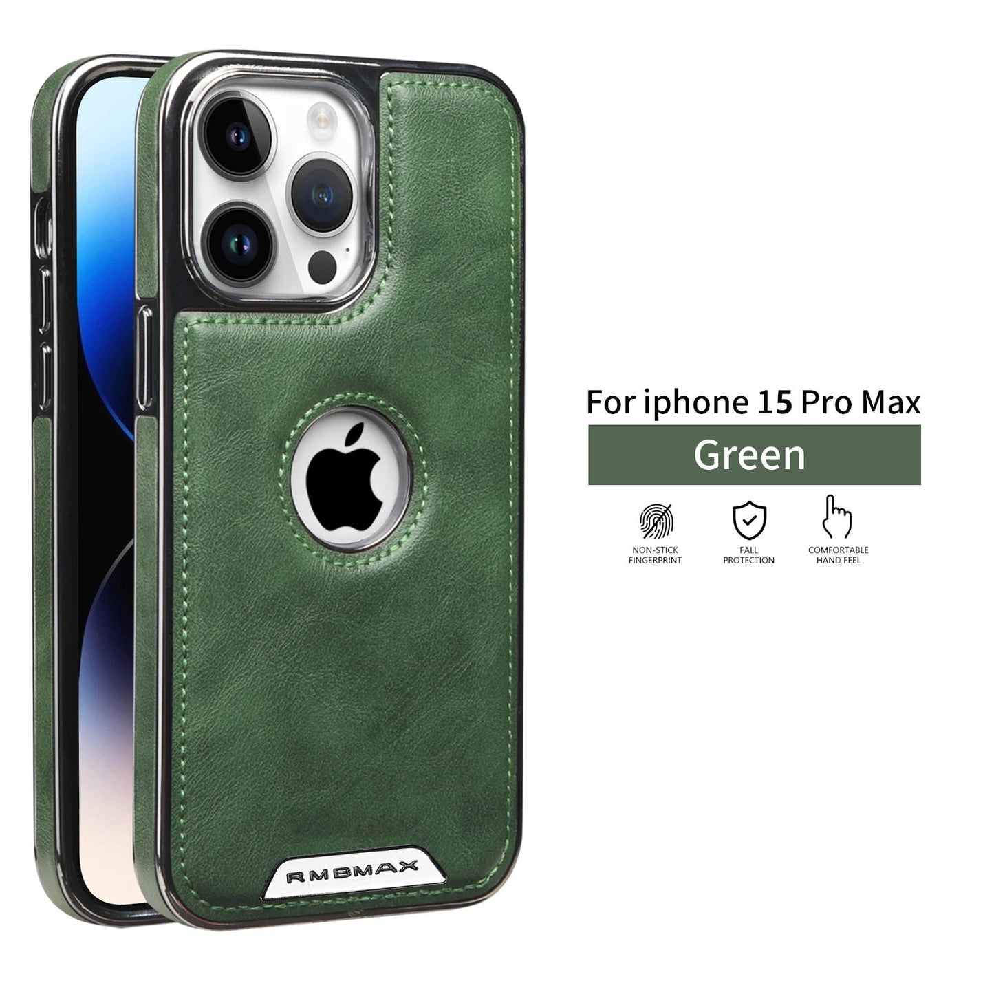 Magnetic Leather Phone Case For iPhone 16