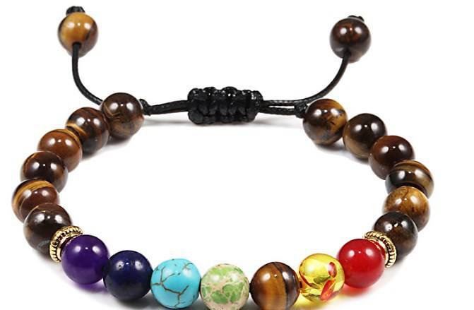 7 Chakra Healing Bracelet-Bring good luck, health,money and energy