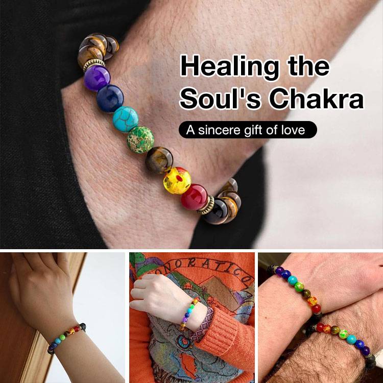 7 Chakra Healing Bracelet-Bring good luck, health,money and energy