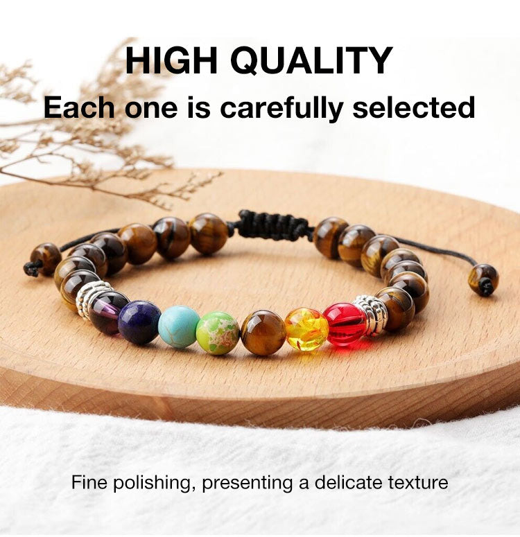 7 Chakra Healing Bracelet-Bring good luck, health,money and energy