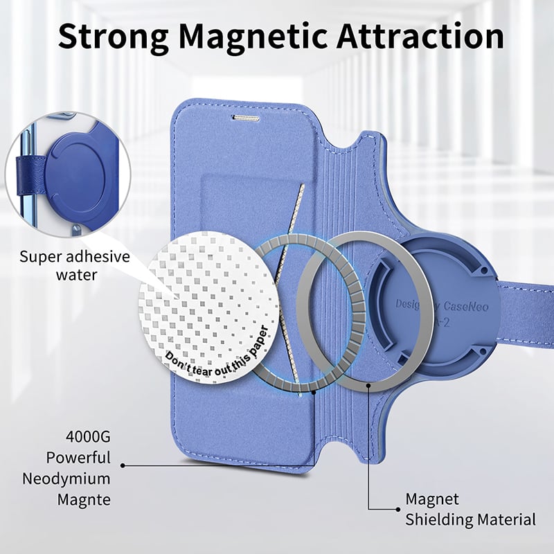 🔥New In Phone Case for iPhone Series - Detachable Magnetic Wallet Leather Flip Clear Case for iPhone