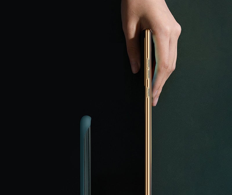 Samsung Series | High-End Luxury Metal Lens Leather Phone Case