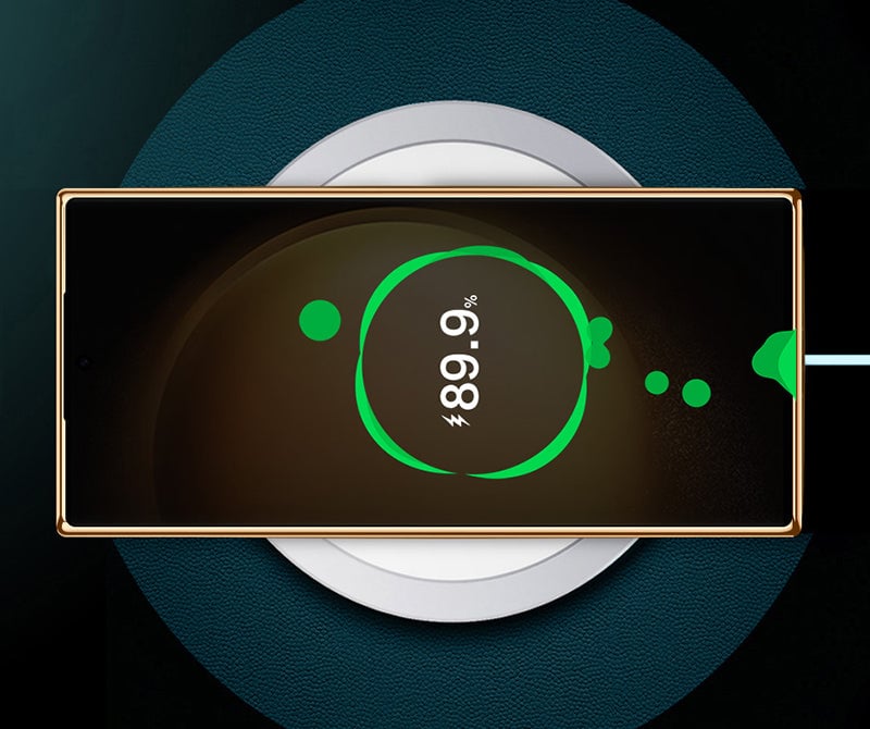 Samsung Series | High-End Luxury Metal Lens Leather Phone Case
