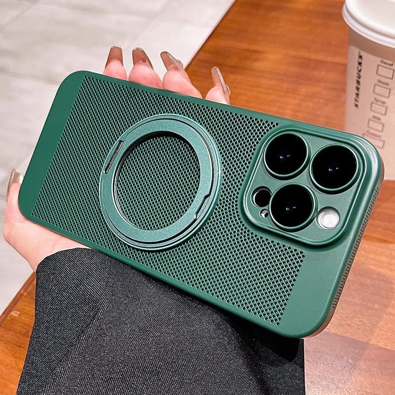 360° Magnetic Kickstand iPhone Case