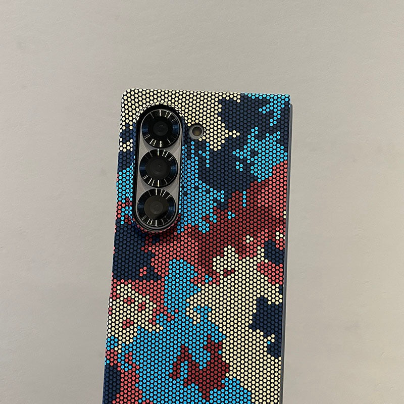 Ultra-thin Camouflage Mobile Phone Case For Samsung Z Fold 7 6 5 4 3 2