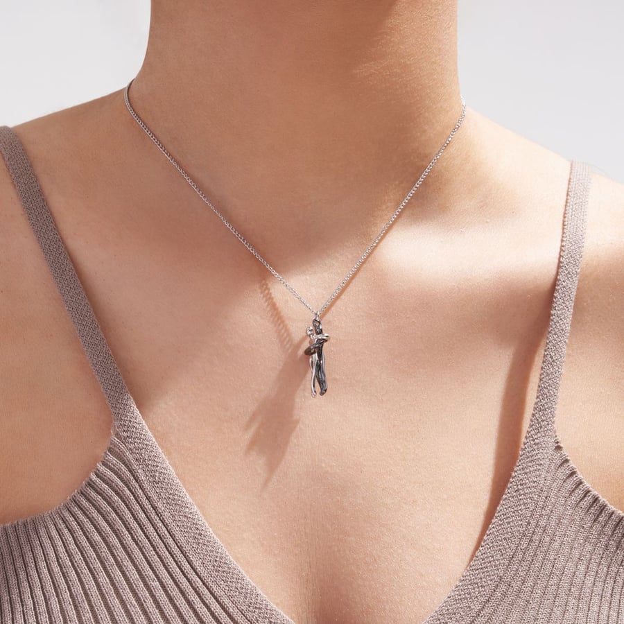 🎄Christmas Pre-sale🎁Unity Hug Couple Necklace