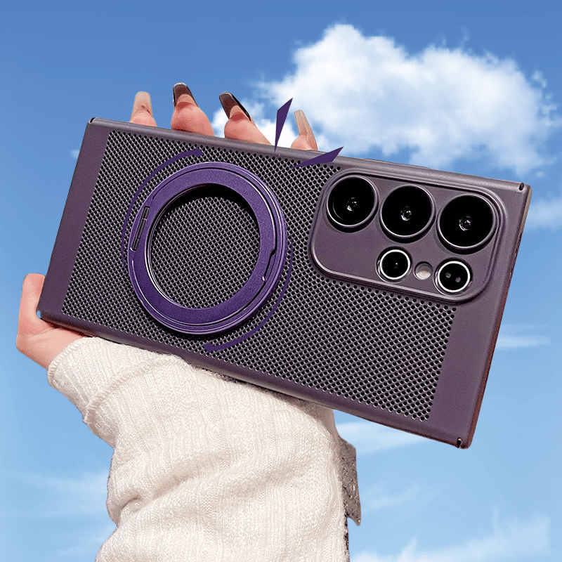 Magnetic Kickstand Phone Case For Samsung Galaxy
