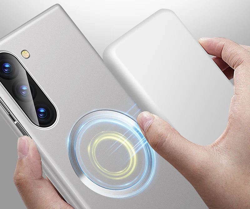 Ultra Thin Matte Metallic Magnetic Case For Samsung