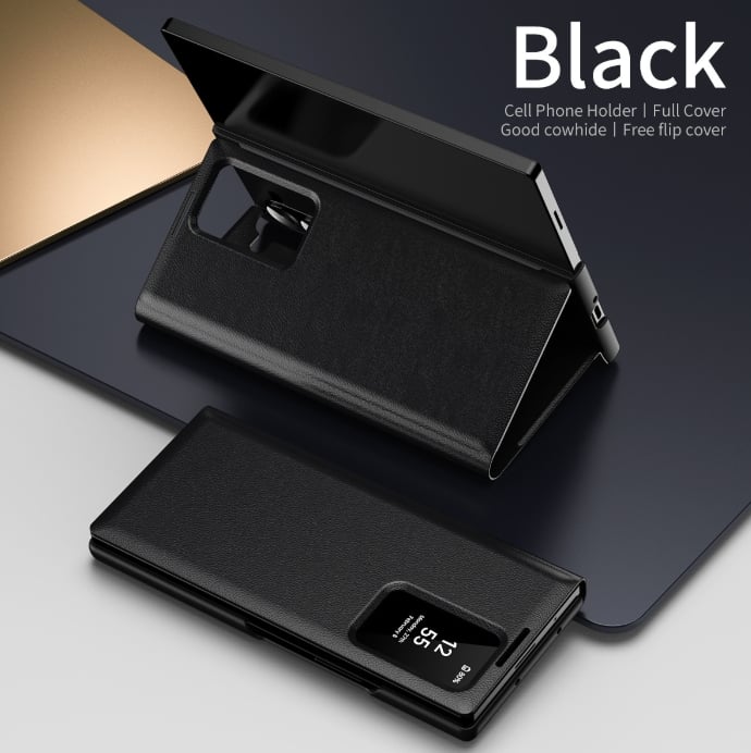 Smart View Window Flip Case For Samsung Galaxy Z Fold