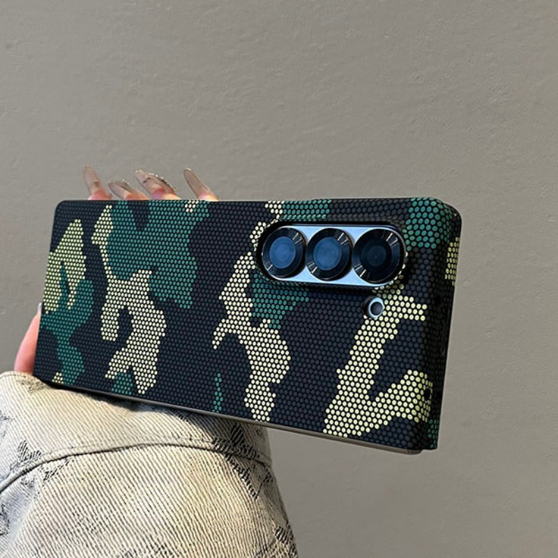 Ultra-thin Camouflage Mobile Phone Case For Samsung Z Fold 7 6 5 4 3 2
