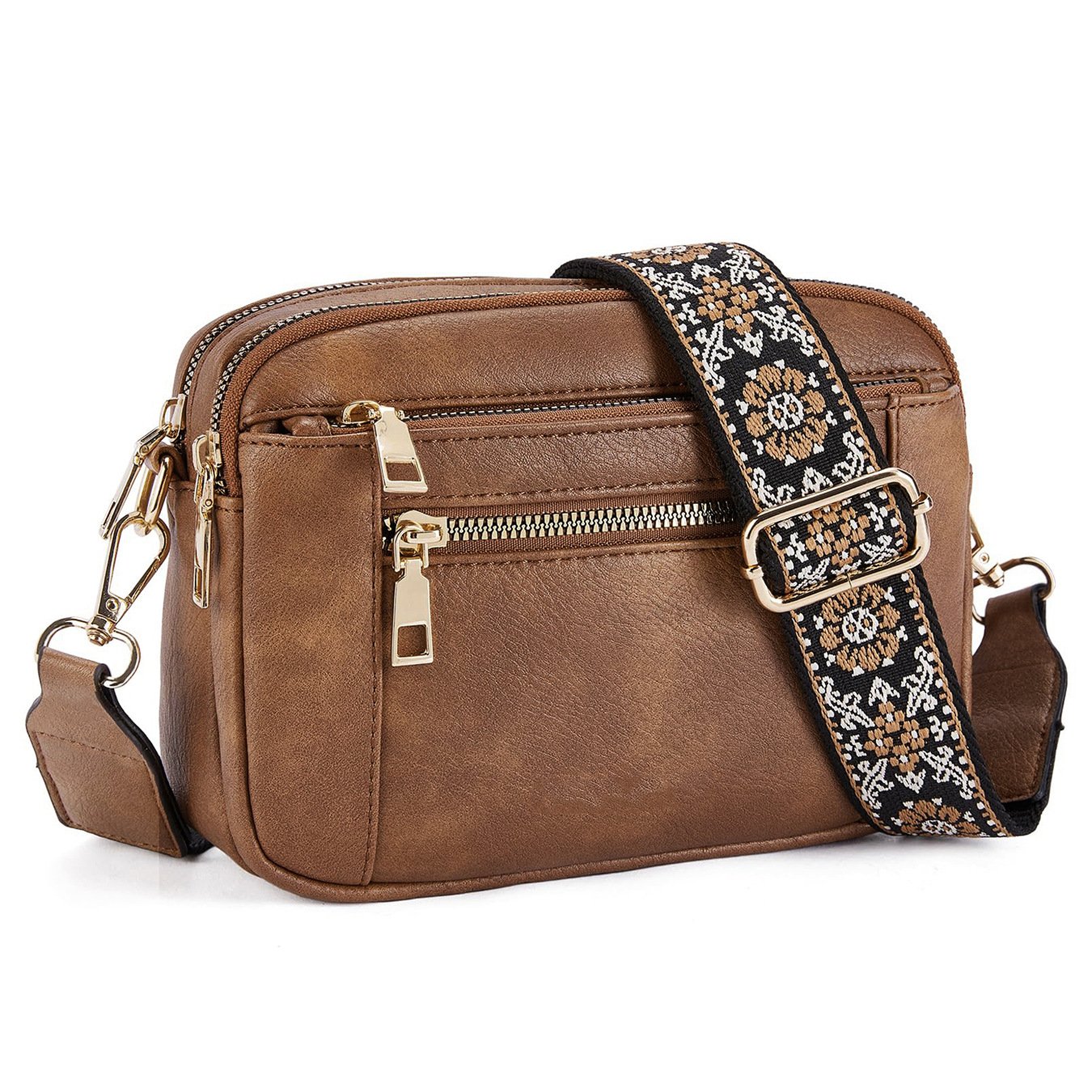 š„Last Day 49% OFFš„Handmade Colorful Straps Crossbody Leather Bags & Purseš