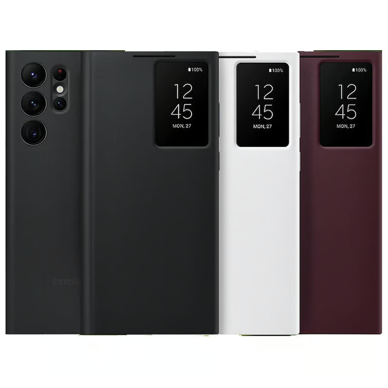 Smart View Window Flip Case - Samsung Galaxy S22/S23/S24/S25 Series