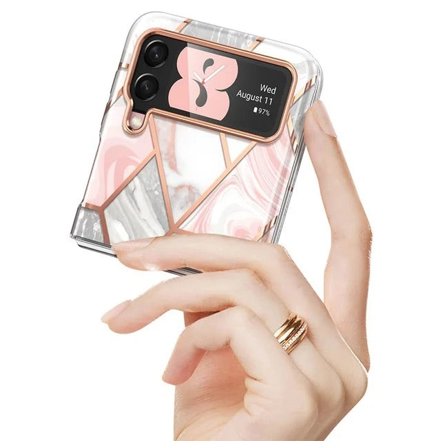 Elegant Marble Texture Slim Case - Samsung
