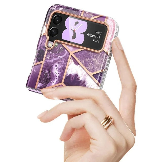 Elegant Marble Texture Slim Case - Samsung