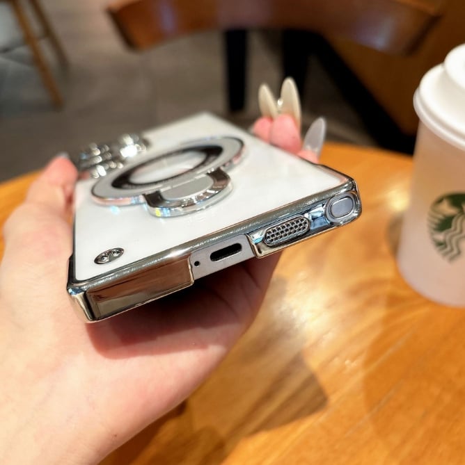 Samsung Frameless Magnetic Case with Invisible Stand