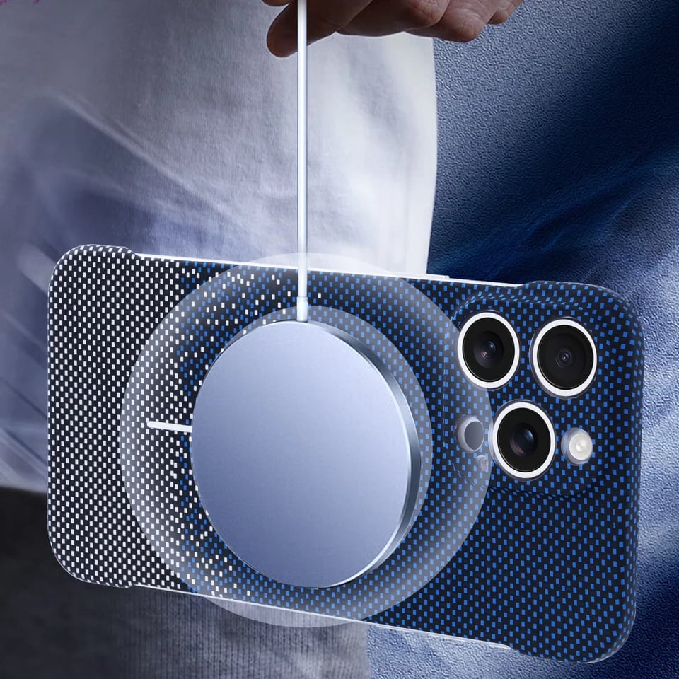 Ultra-thin Frameless Protective Case — Hard PC Shockproof Case For iPhone 16/15/14/13/12/11 Series