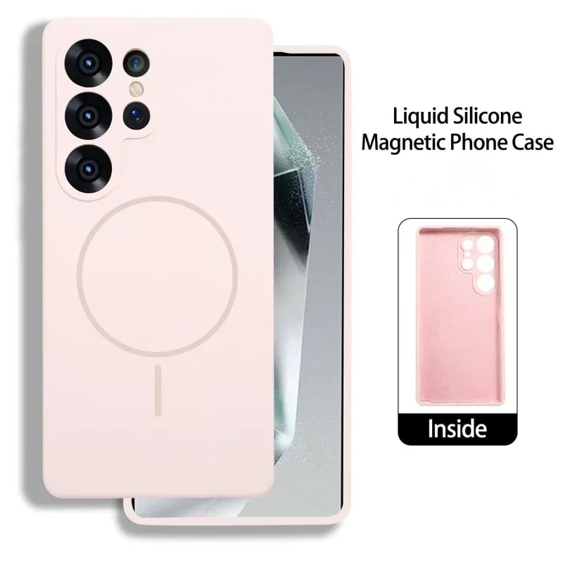 Original Liquid Silicone Case For Samsung