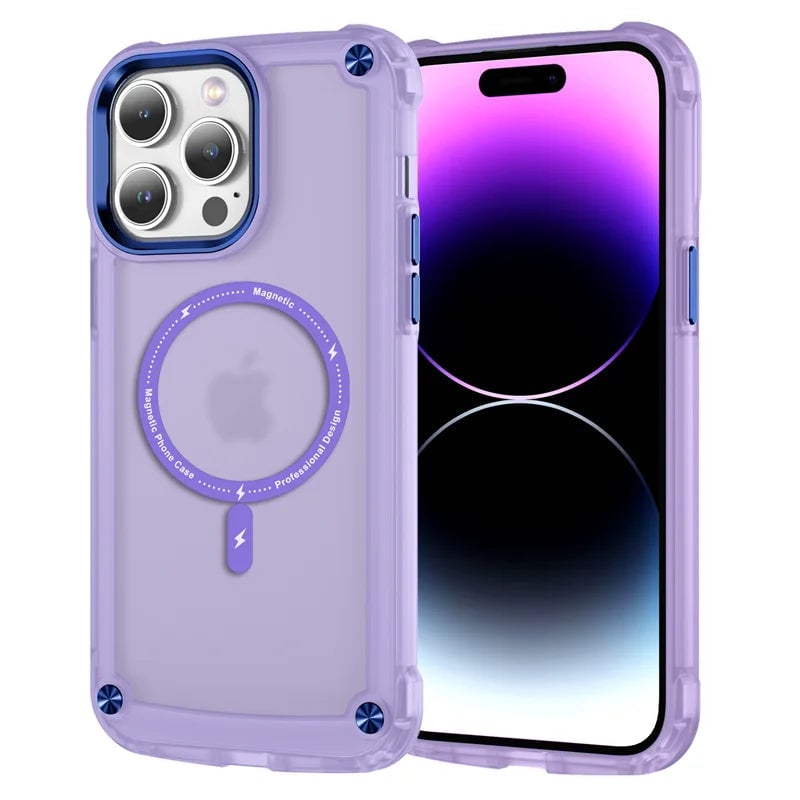 Matte Shockproof Clear Case for iPhone