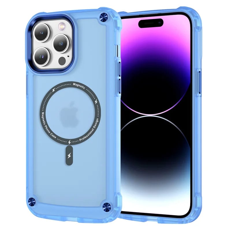 Matte Shockproof Clear Case for iPhone