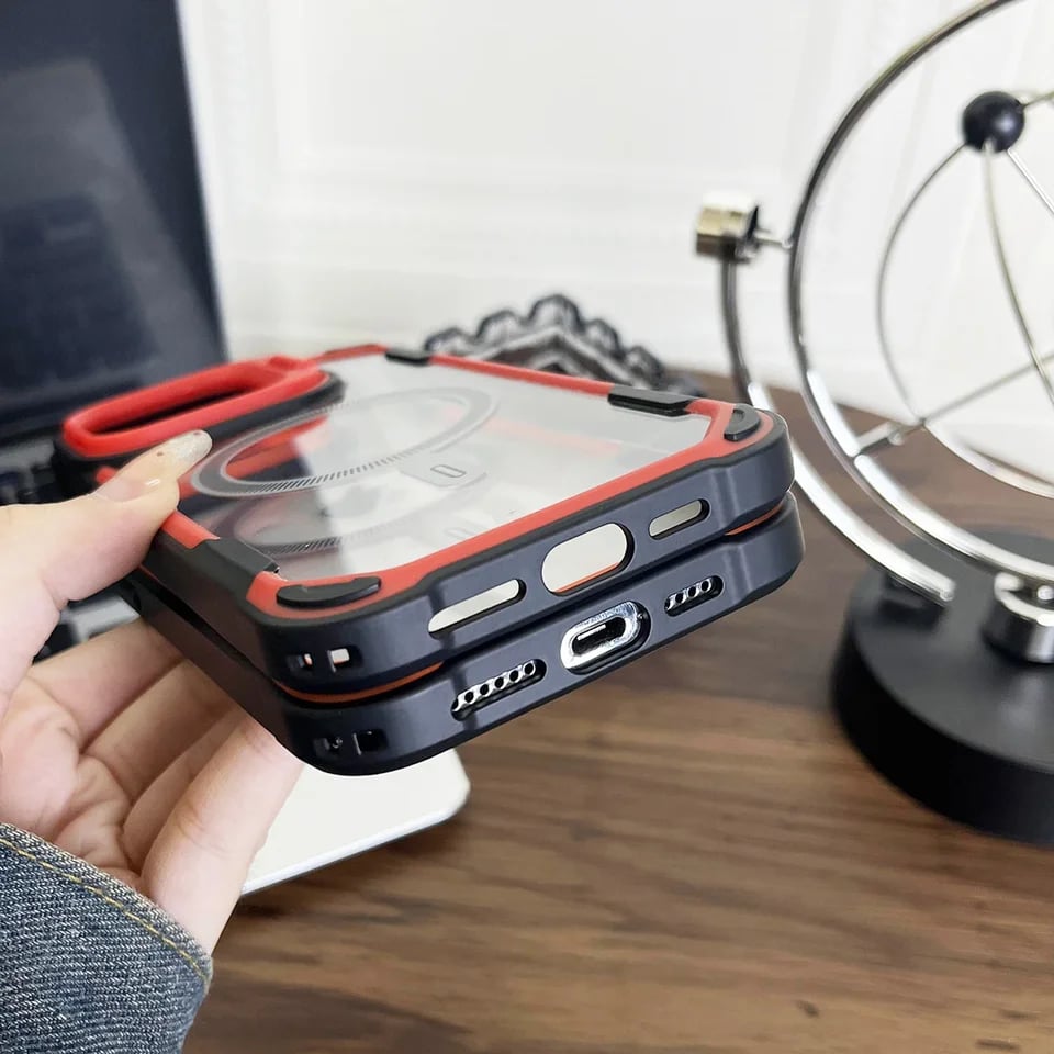 Stylish Magnetic Armor Phone Case for IPhone