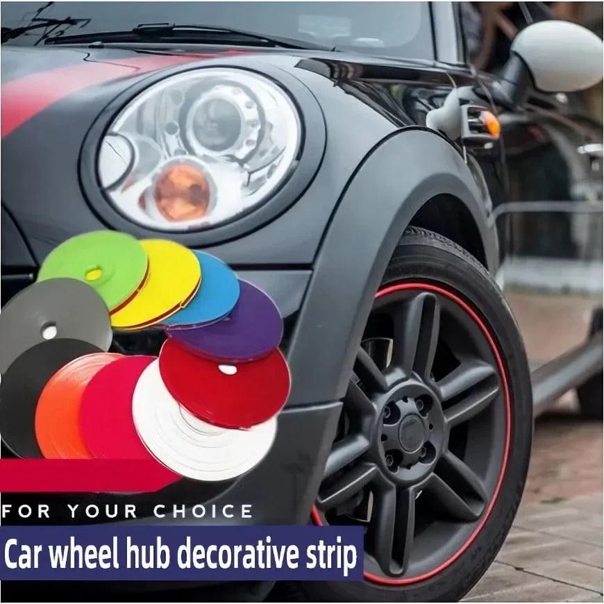 Car Wheel Hub Decorative Protection Strips