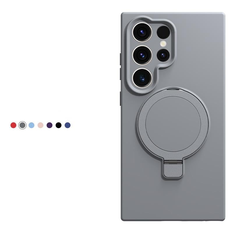 Samsung Magsafe Series | Liquid Silicone Foldable Stand Phone Case