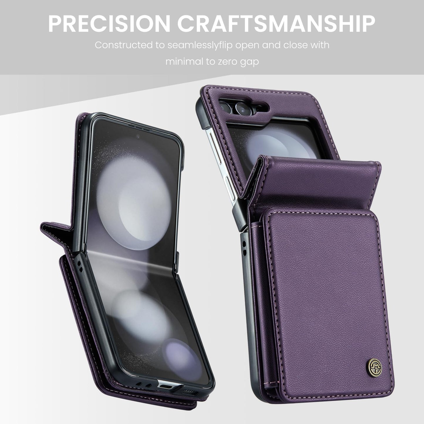 Suitable for Samsung Z Series Mobile Phone Case All-inclusive Card Holder Shell