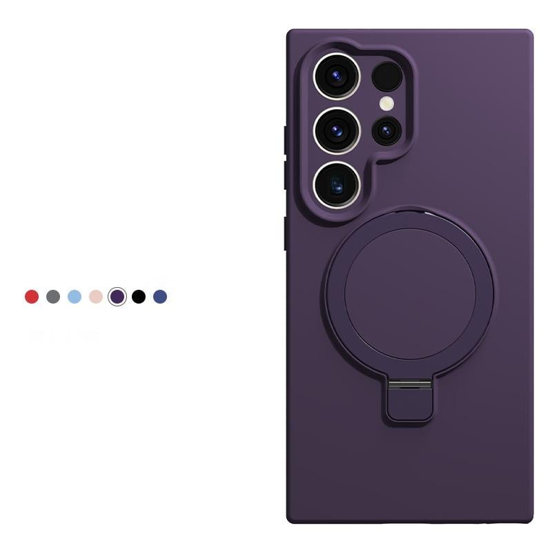 Samsung Magsafe Series | Liquid Silicone Foldable Stand Phone Case