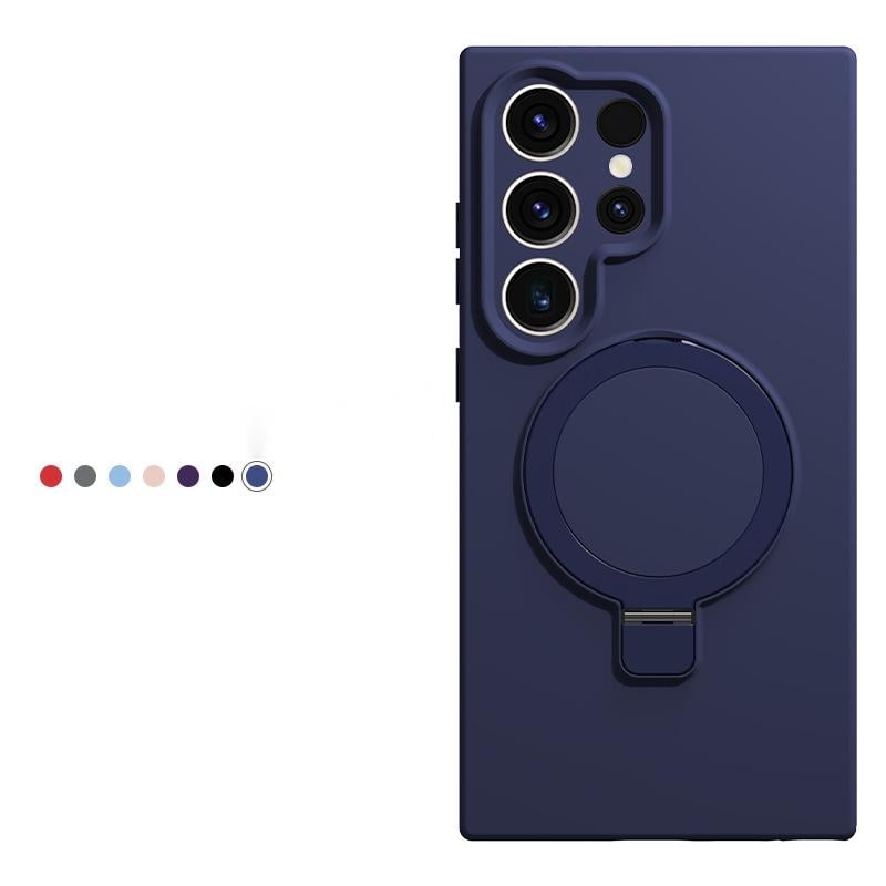 Samsung Magsafe Series | Liquid Silicone Foldable Stand Phone Case