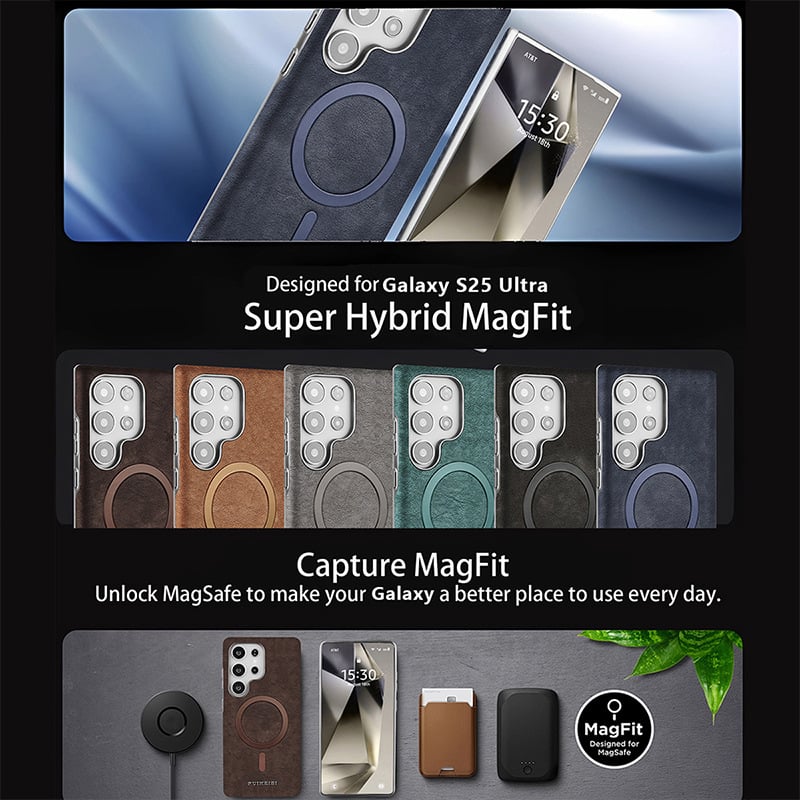 SentimentvalueTM Magnetic Cell Phone Case High-grade Business Leather Case