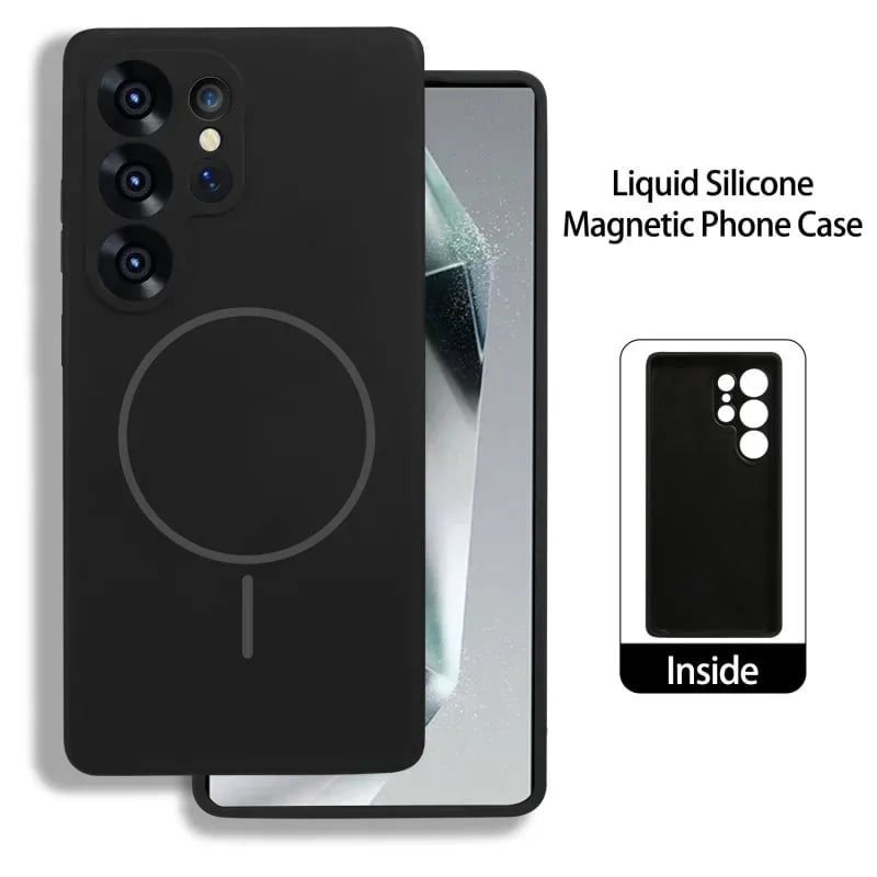 Original Liquid Silicone Case For Samsung