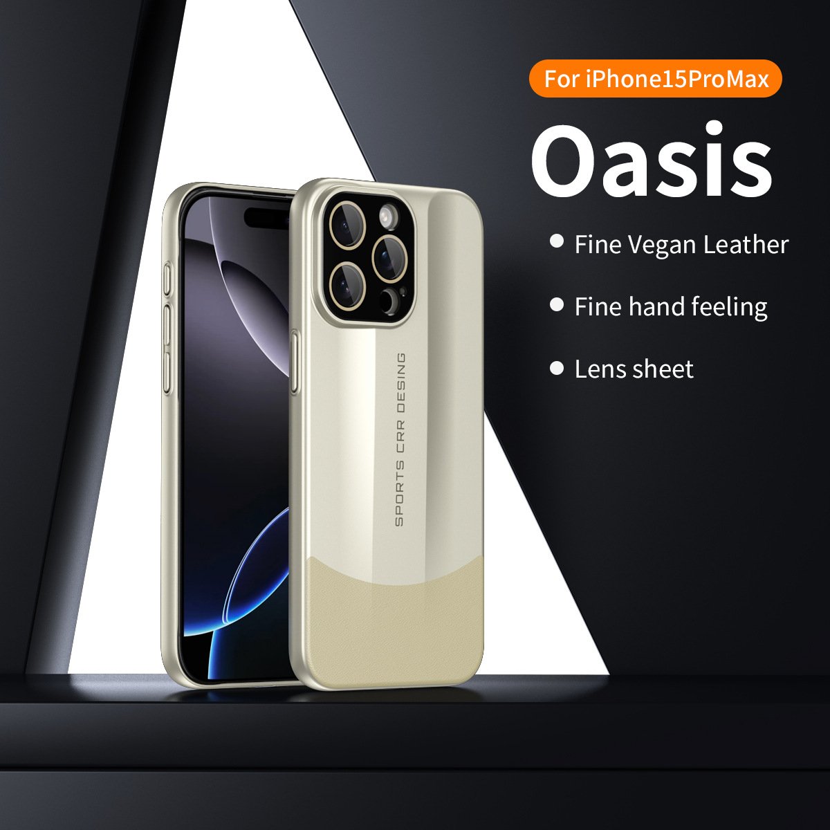 Premium Vegan Leather & Matte Phone Case with Raised Edges, Dustproof Cutouts, and Anti-Fingerprint Design