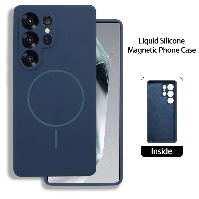 Original Liquid Silicone Case For Samsung