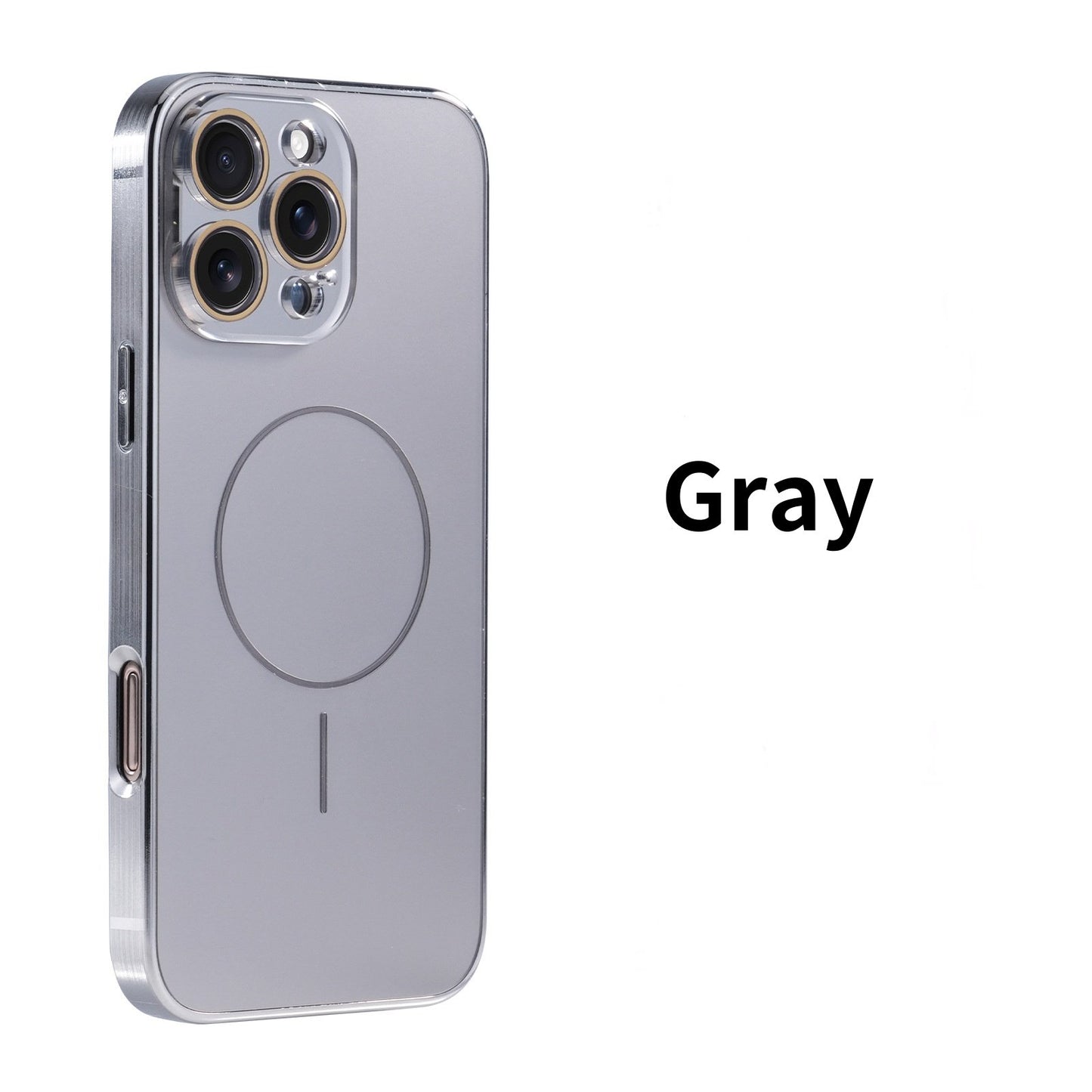 AG frosted anti-fingerprint magnetic phone case for Apple 16/15/14/13/12/11