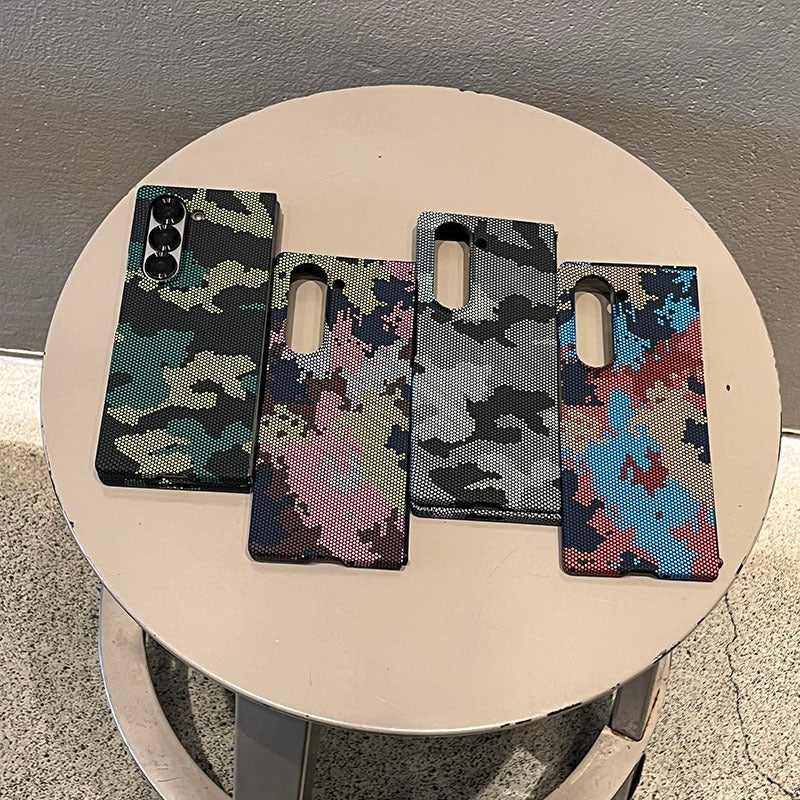 Ultra-thin Camouflage Mobile Phone Case For Samsung Z Fold 7 6 5 4 3 2