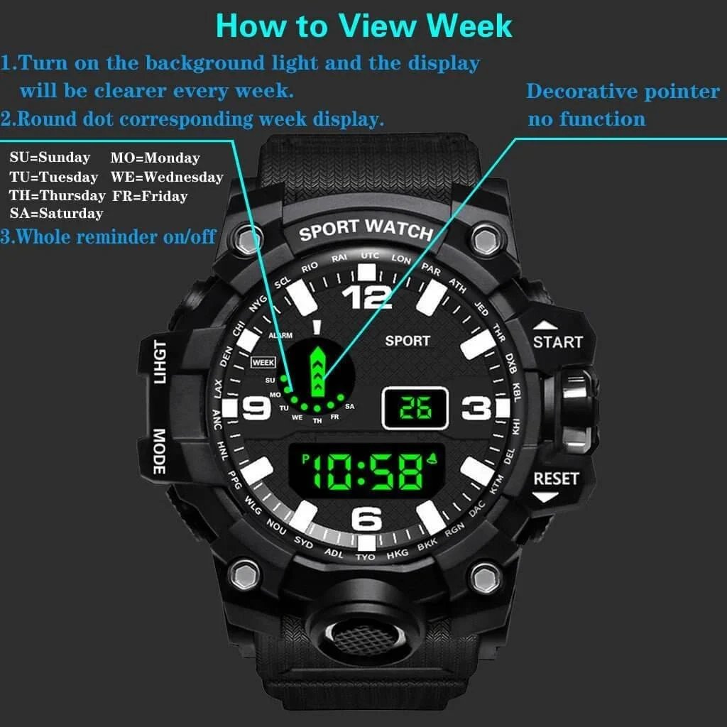 ð¥Multifunctional outdoor sports watch