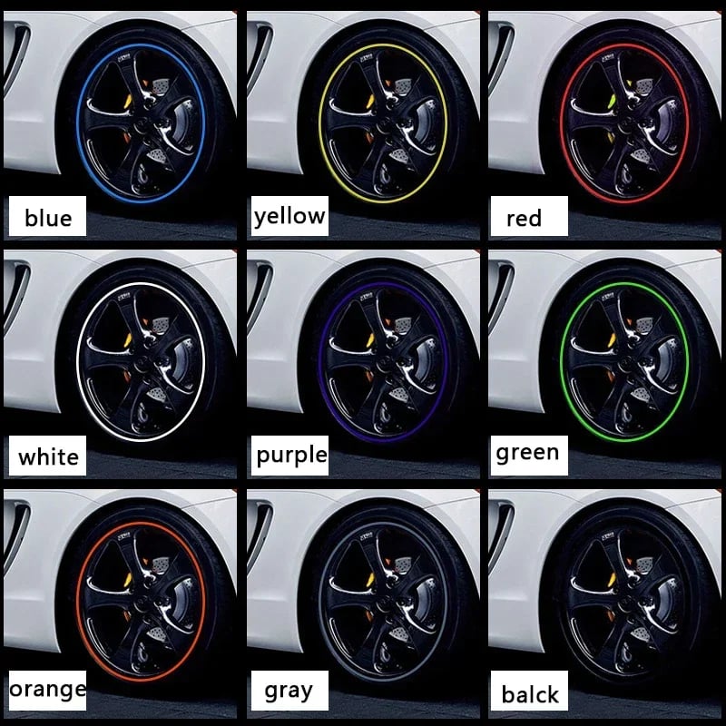 Car Wheel Hub Decorative Protection Strips
