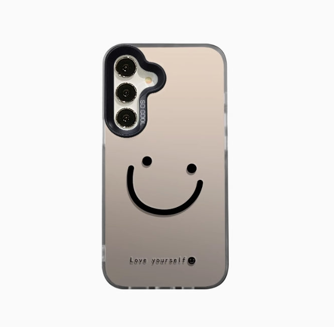 Smile Cheek Frosted Phone Case For Samsung