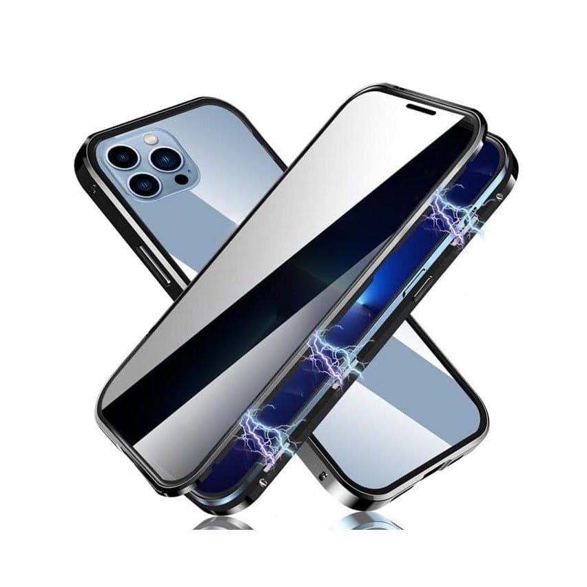🔥Privacy Protection Technology🔥Magnetic Double Sided Tempered Glass Phone Case for iphone