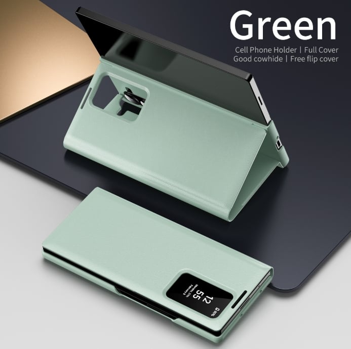 Smart View Window Flip Case For Samsung Galaxy Z Fold