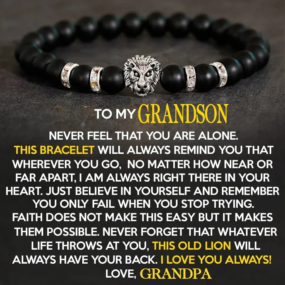 🔥 Promotion 49%OFF 🔥 - Lion Bracelet - Son Dad